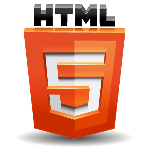 image représentent le logo du languague HTML5